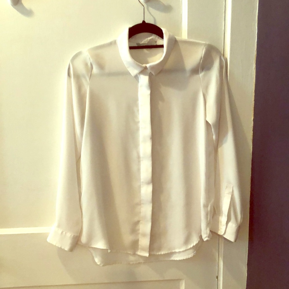 White blouse from H&M